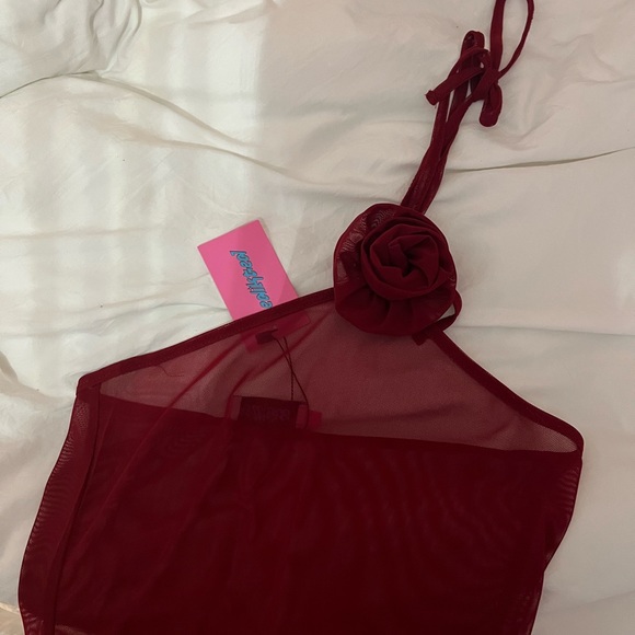 EDIKTED mesh mini dress - Picture 3 of 3